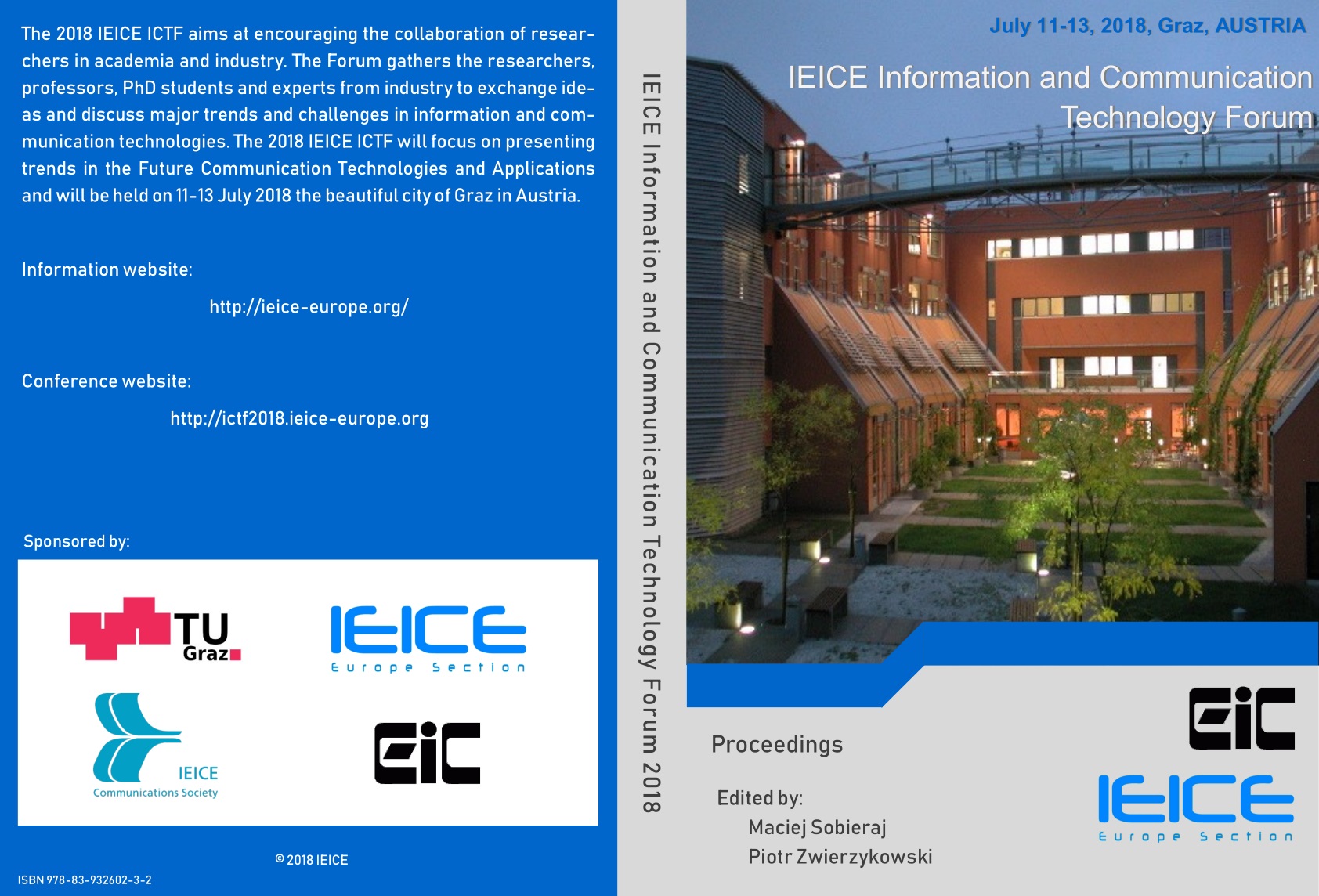 Conference proceedings cover.